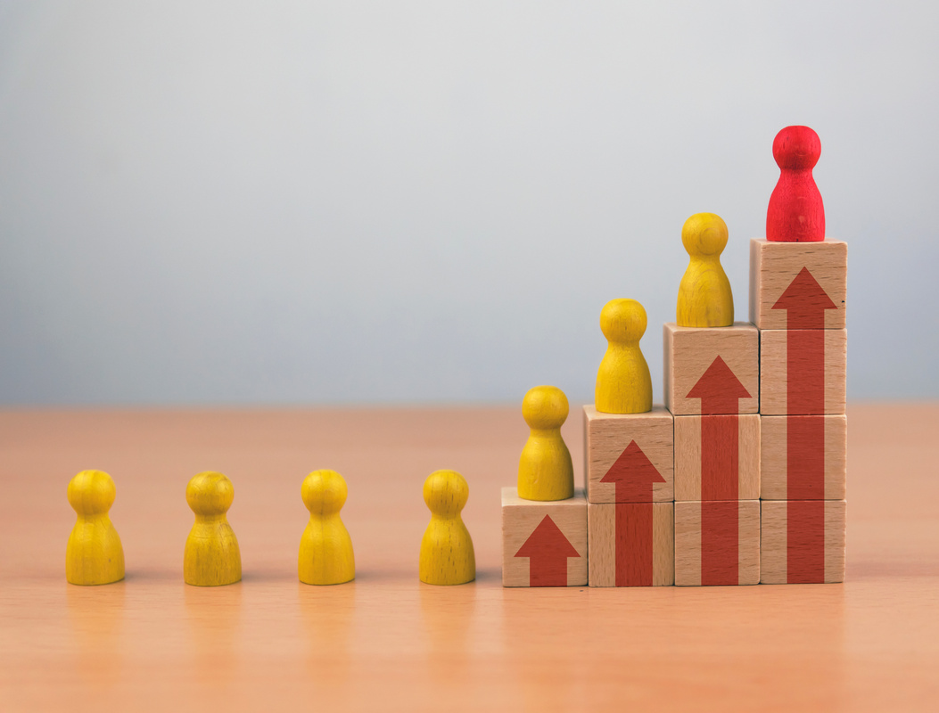 Human resource and talent management and recruitment business building team, Personal development of employee in organization